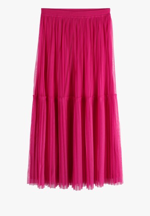 Philippa Pleated Midi Skirt