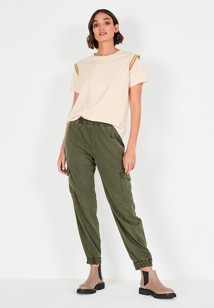 Quinn Sparkle Trim Boxy T Shirt