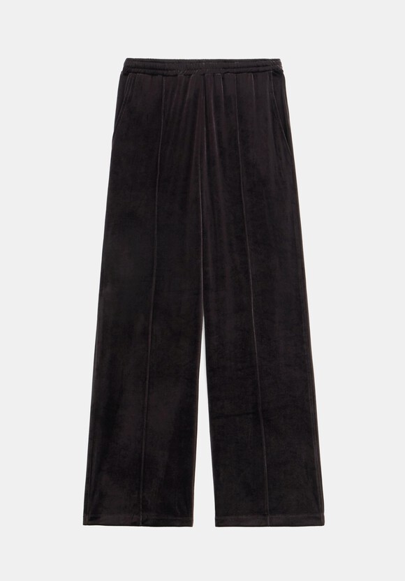 Harrison Velvet Pintuck Joggers