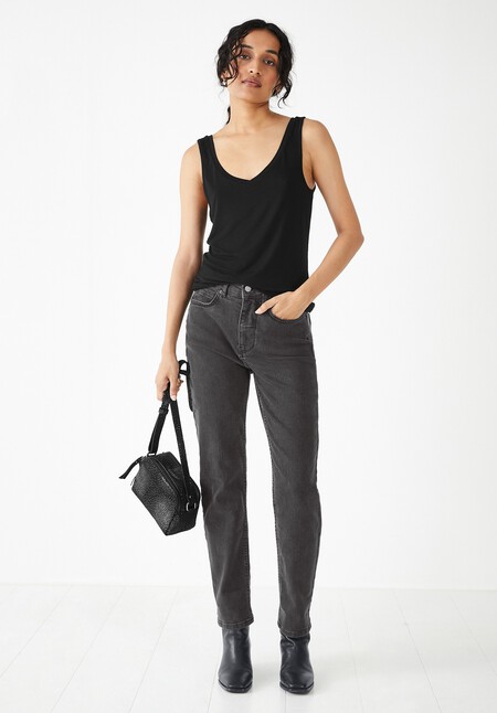 V-Neck Jersey Vest Top