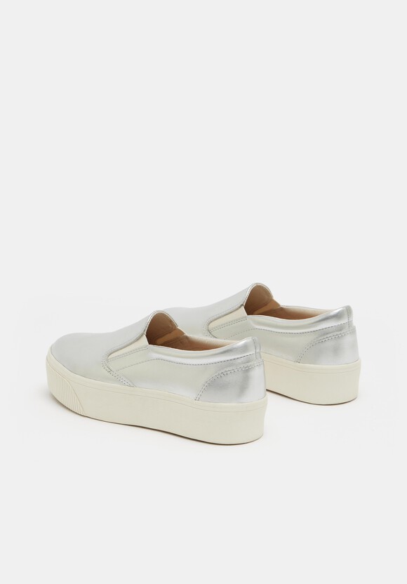 Gili Flatform Leather Trainers