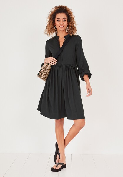 Lyra Jersey Smock Dress