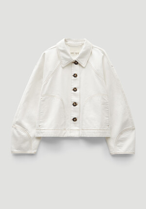 Barrel Sleeve Swing Jacket
