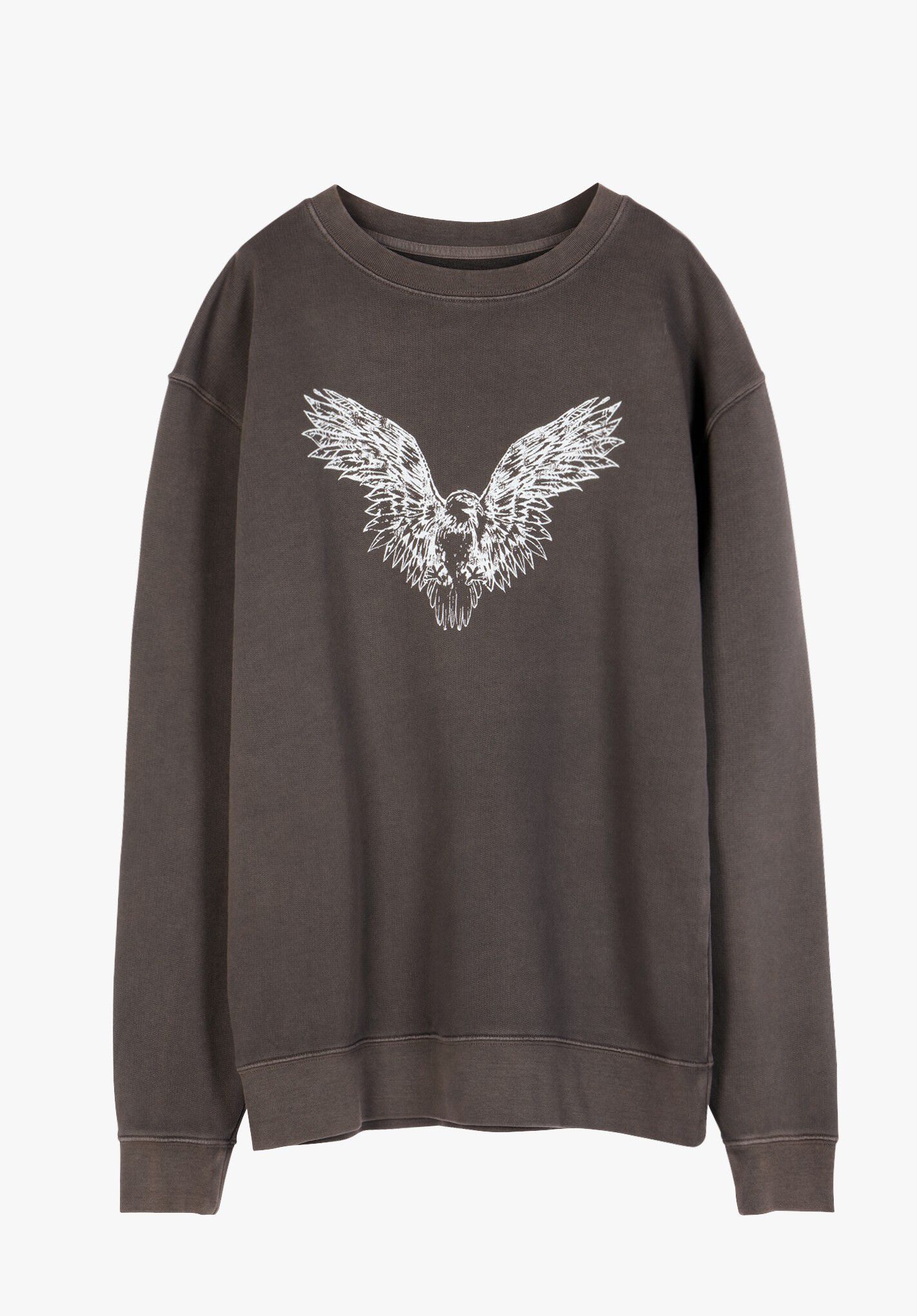 Hush eagle oversized sweatshirt clearance