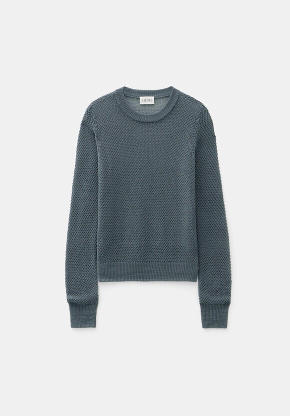 Soft Mesh Knitted Jumper