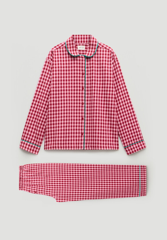 Brushed Cotton Gingham Pyjamas