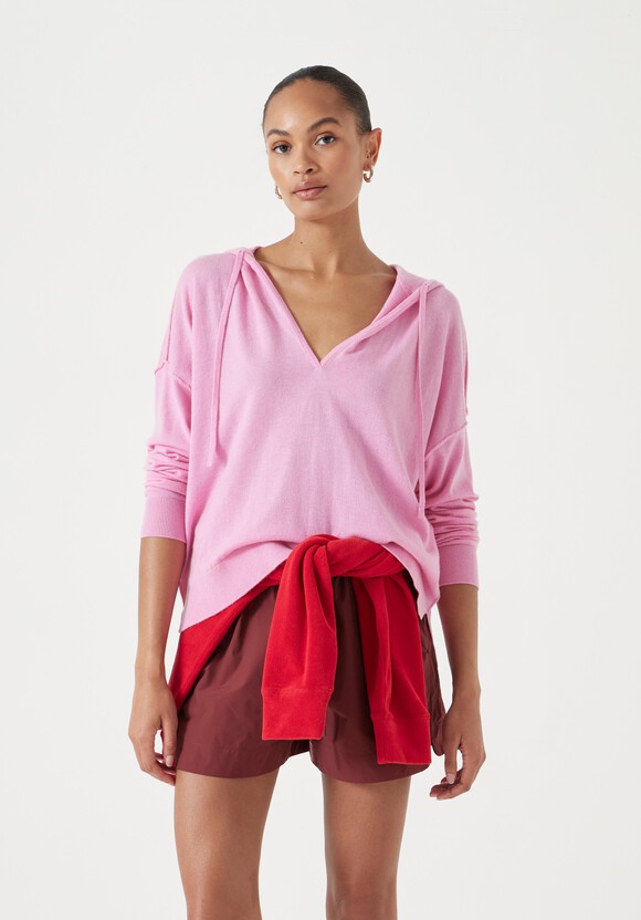 Fine Knit Hoodie