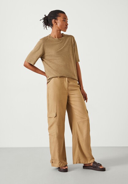 Nova Linen Cargo Trousers