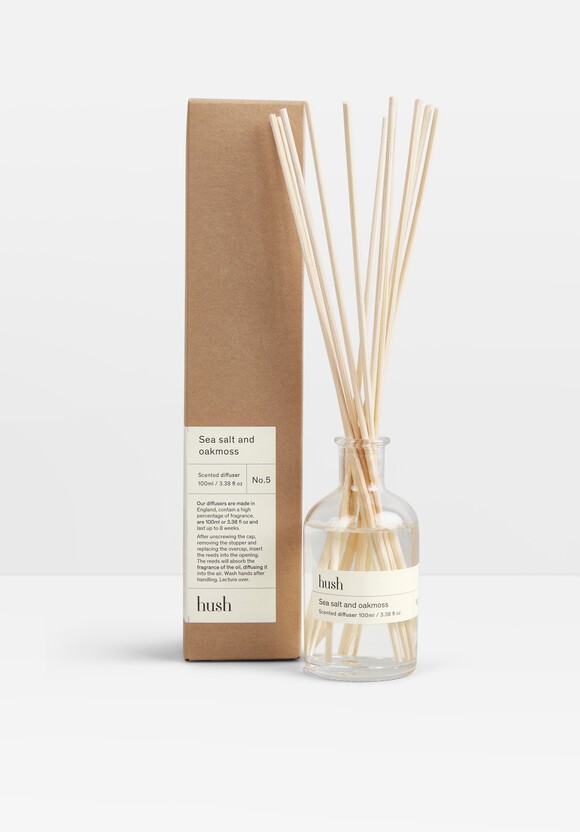 Hush Diffuser - Sea Salt & Oakmoss | Sea Salt & Oak Moss | hush