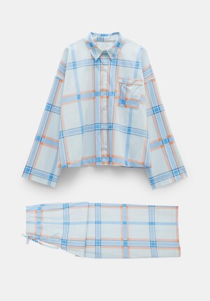 Kirby Cotton Wide Leg Pyjamas Set