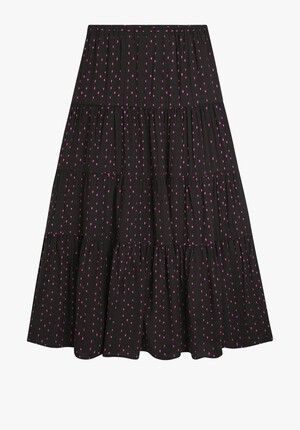 Tiered Maxi Skirt