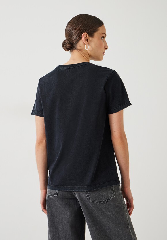 Ombre Rainbow Graphic T Shirt