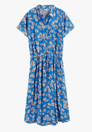 Hattie Printed Shirt Dress