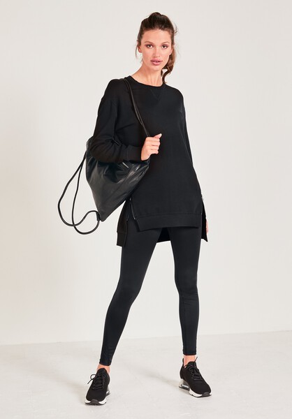Athleisure Mesh Insert Leggings