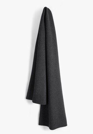 Teresa Ribbed Cashmere Scarf