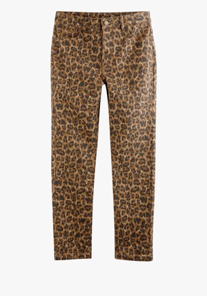 Leopard Skinny Jeans