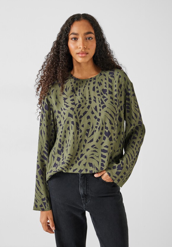 Sofia Oversized Draped Blouse