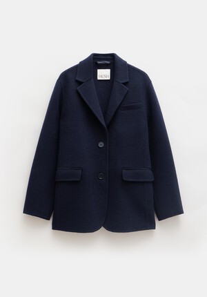 Pure Wool Double Faced Blazer