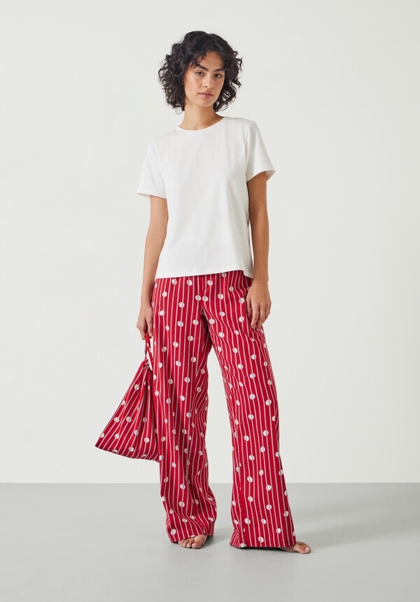 Lucy Cotton Viscose T-Shirt Pyjama Set