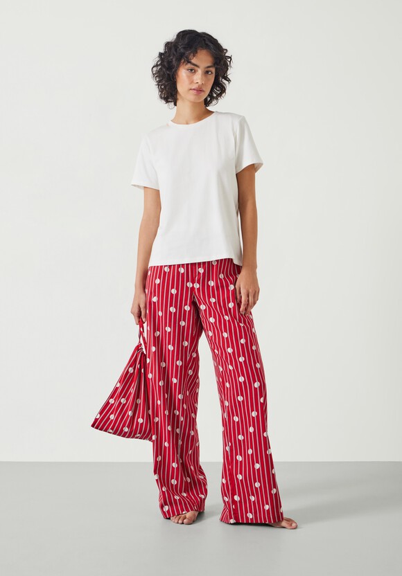 Lucy Cotton Viscose T-Shirt Pyjama Set