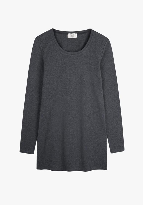 Longline Stretch-Cotton T-Shirt