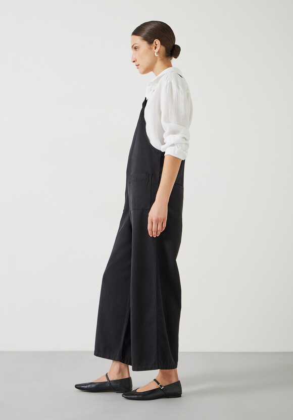 Allegra Relaxed Cropped Dungaree
