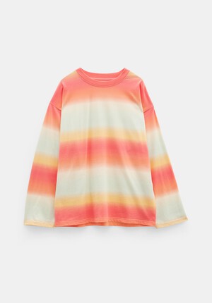 Keriah Ombre Oversized Cotton Top