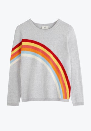 Rainbow Stripe Jumper