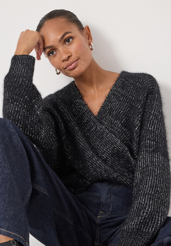 Betty Wool Blend Metallic Jumper