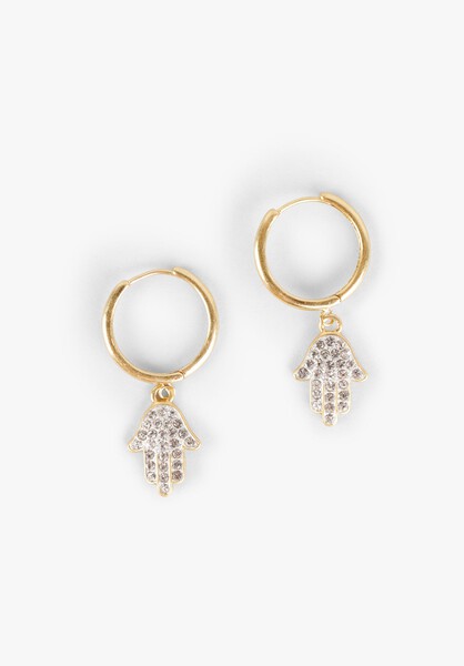 Mano Hoop Earrings