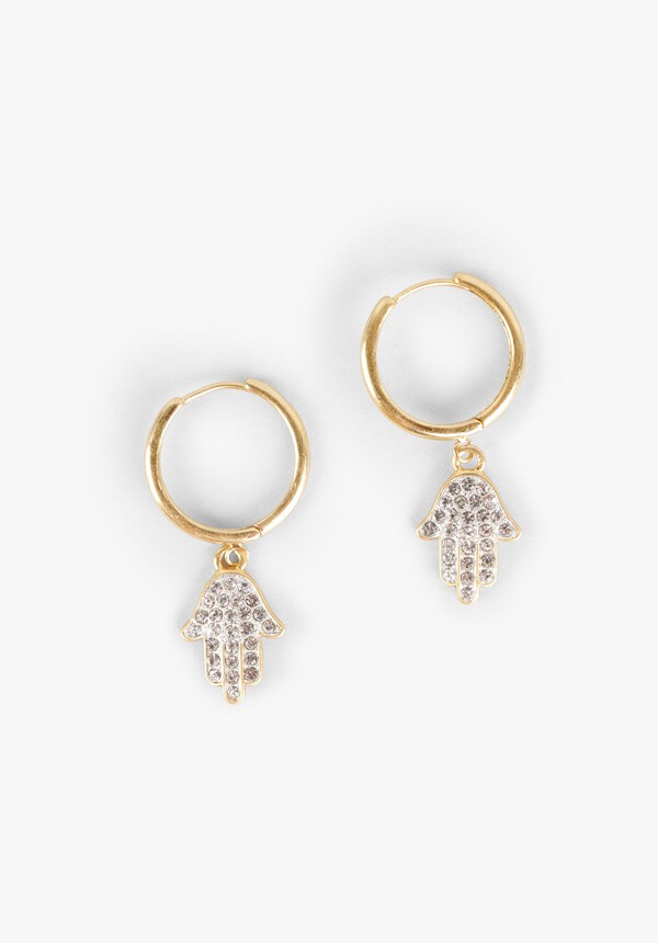 Mano Hoop Earrings