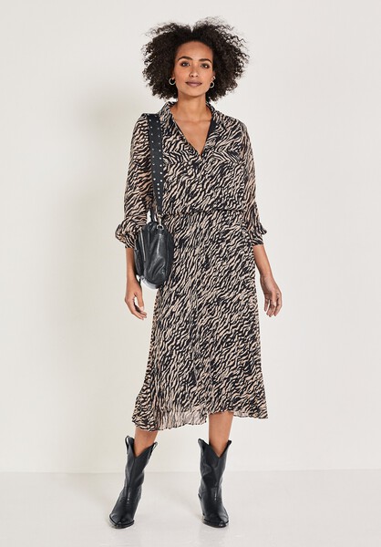 Rachelle Printed Midi Dress