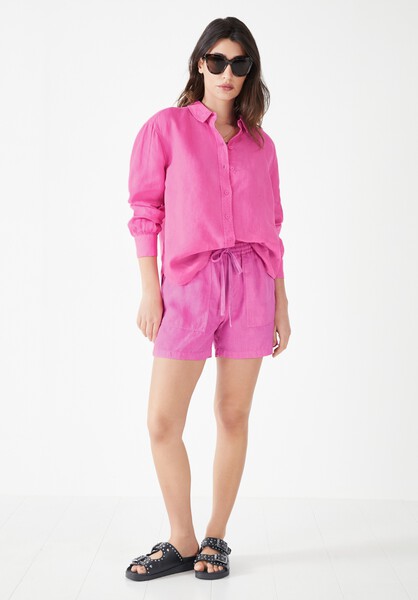 Heather Relaxed Linen Shirt