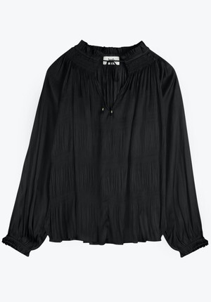 Saffron Crinkle Blouse