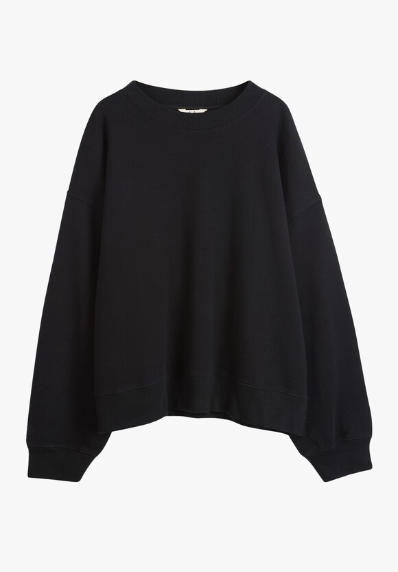 Rozanne Boxy Sweatshirt | Black | hush