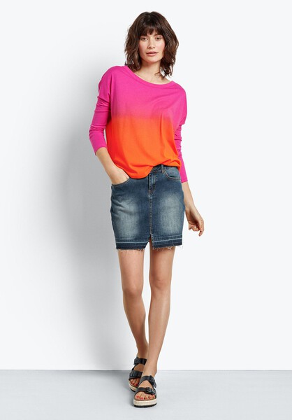 Ombre V Back Tee