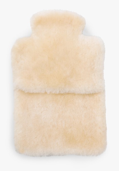 Shearling Hot Water Bottle Cover