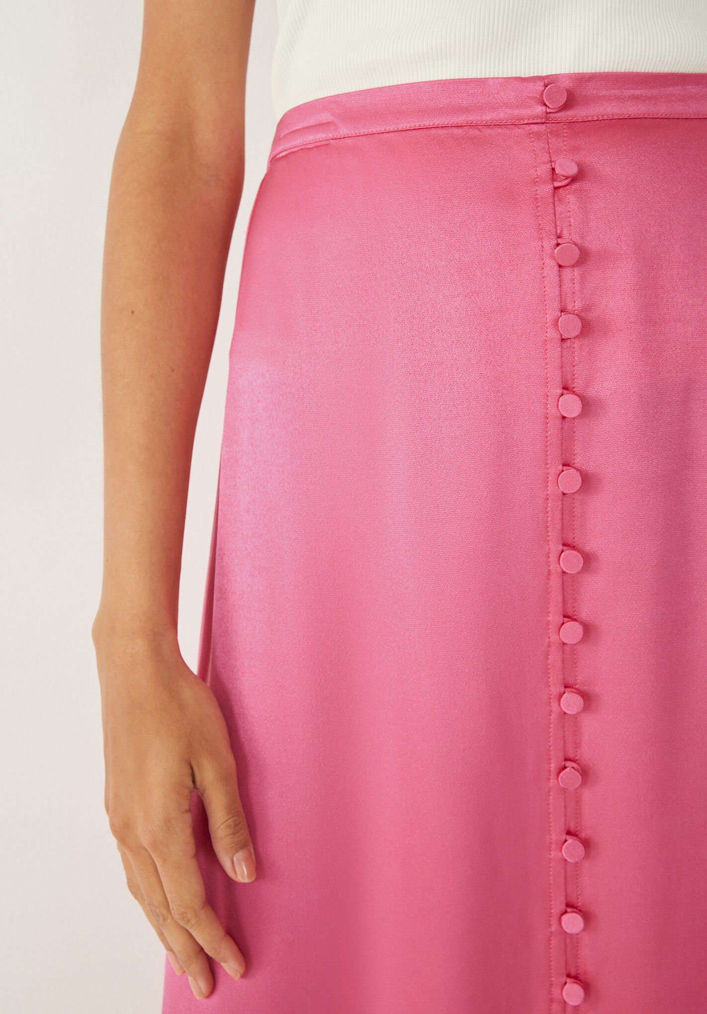 Pink midi skirt 30 outlet