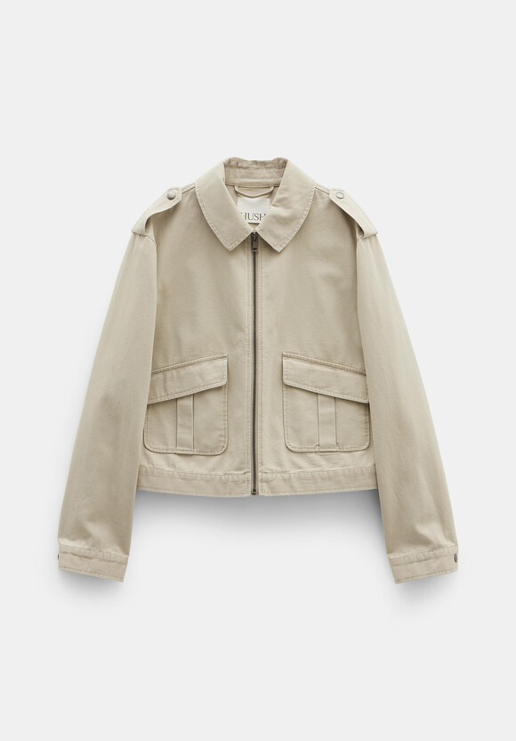 Laurie Zip Up Utility Jacket