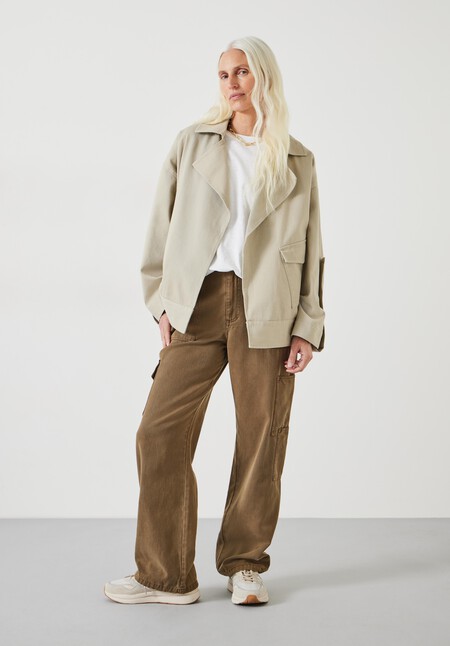 Renee Relaxed Cotton Jacket