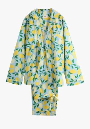 Isla Printed Cotton Pyjama Set