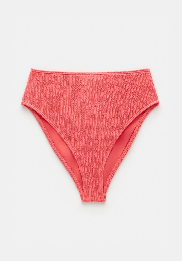 Harper High Waisted Crinkle Bikini Bottoms