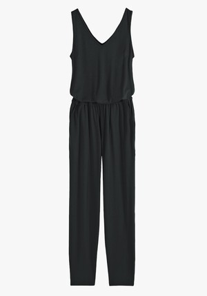 Cropped Jersey Jumpsuit