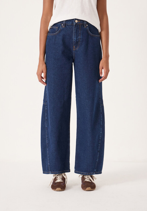 Bree Horseshoe Barrel Leg Jeans