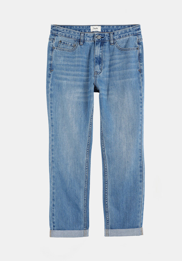 Boyfriend Jeans Mid Authentic Blue hush