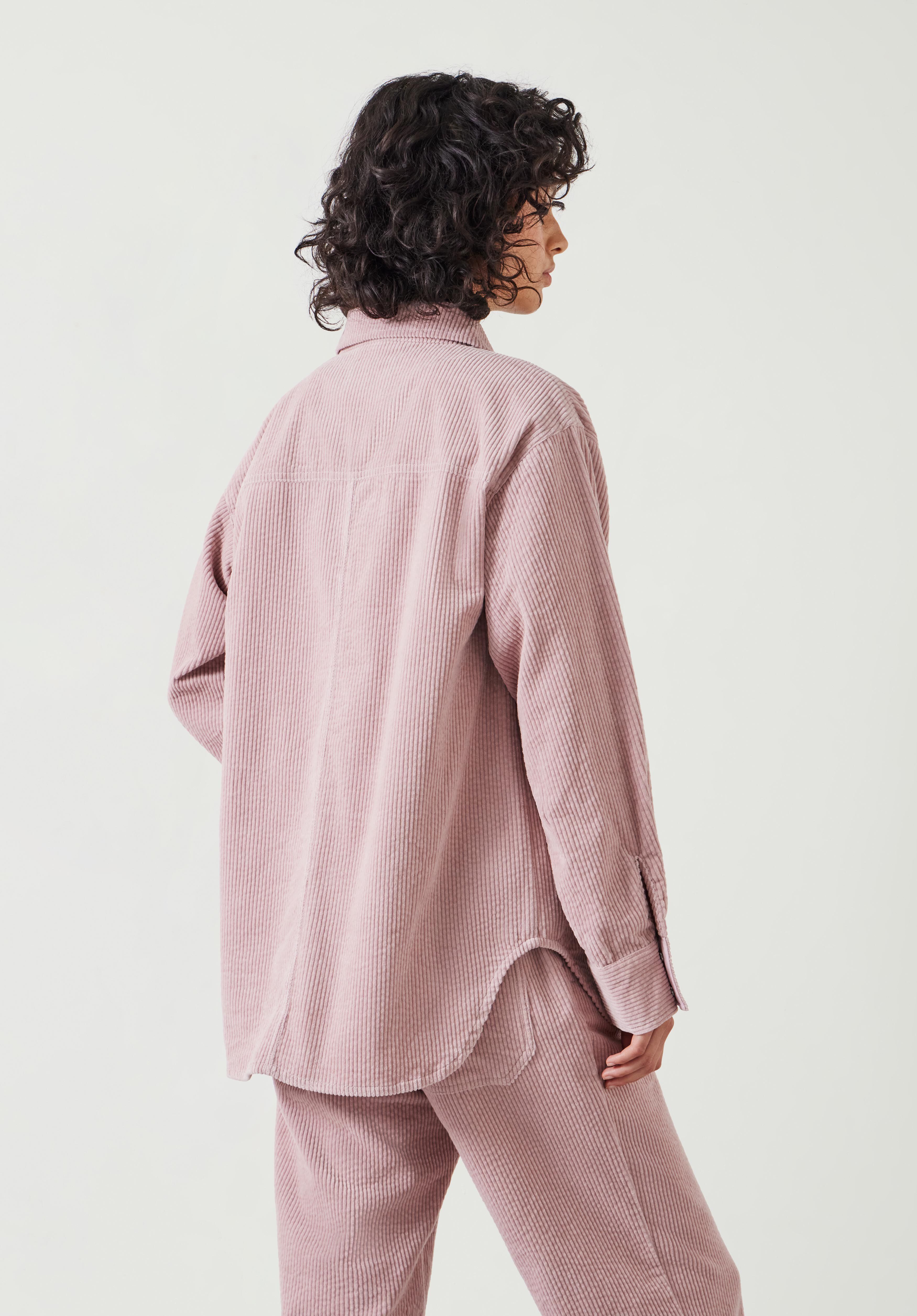 トップス DOGWOOD VELOUR L/S SHIRT&BALLOON PANTS Girl Velvet Top and Pants Set Mauve | Mayoral ®