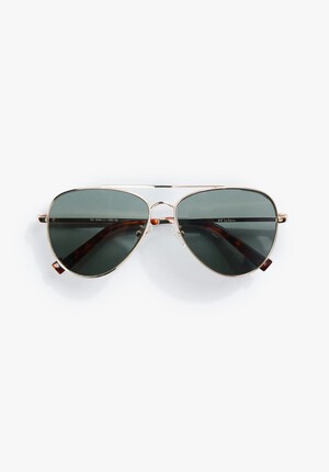 Le Specs Fly High Sunglasses -  Bright Gold