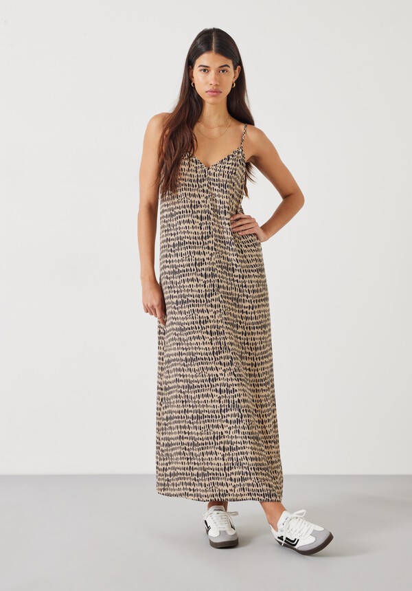 Eloise Printed Maxi Slip Dress
