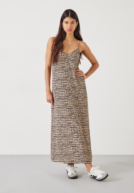Eloise Printed Maxi Slip Dress