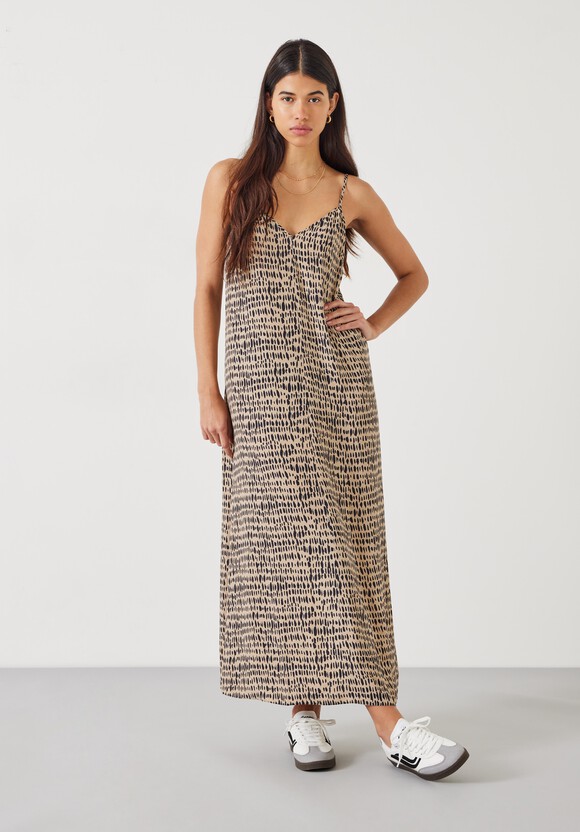 Eloise Printed Maxi Slip Dress